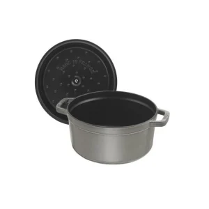 Boutique STAUB Cocotte Fonte Ronde 16 Cm Gris Graphite 1,2 L 7