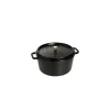 STAUB Cocotte Fonte Ronde 16 Cm Noir Mat 1,2 L magasin pas cher 22