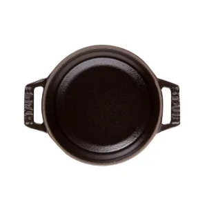 STAUB Cocotte Fonte Ronde 18 Cm Noir Mat 1,7 L france 6