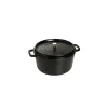 site soldes STAUB Cocotte Fonte Ronde 20 Cm Noir Mat 2,2 L 14