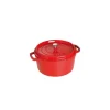 grande marque pas cher STAUB Cocotte Fonte Ronde 20 Cm Rouge Cerise 2,2 L 22