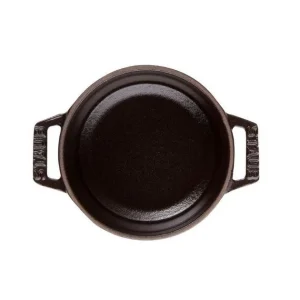 STAUB Cocotte Fonte Ronde 22 Cm Noir Mat 2,6 L mode 6