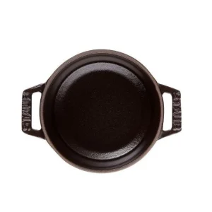 STAUB Cocotte Fonte Ronde 24 Cm Noir Mat 3,8 L offre spéciale 6