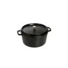 STAUB Cocotte Fonte Ronde 24 Cm Noir Mat 3,8 L offre spéciale 19