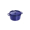 STAUB Cocotte Fonte Ronde 26 Cm Bleu Intense Majolique 5,2 L mode tendance 13