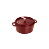 ﻿soldes STAUB Cocotte Fonte Ronde 26 Cm Grenadine Majolique 5,2 L 22