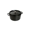 STAUB Cocotte Fonte Ronde 26 Cm Noir Mat 5,2 L france en ligne 19