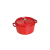 site pas cher STAUB Cocotte Fonte Ronde 26 Cm Rouge Cerise 5,2 L 17