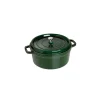 STAUB Cocotte Fonte Ronde 26 Cm Vert Basilic Majolique 5,2 L nouvelle saison 19