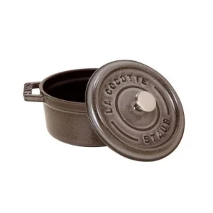 STAUB Cocotte Fonte Ronde 28 Cm Gris Graphite 6,7 L magasin en ligne france 6