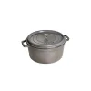 STAUB Cocotte Fonte Ronde 28 Cm Gris Graphite 6,7 L magasin en ligne france 22