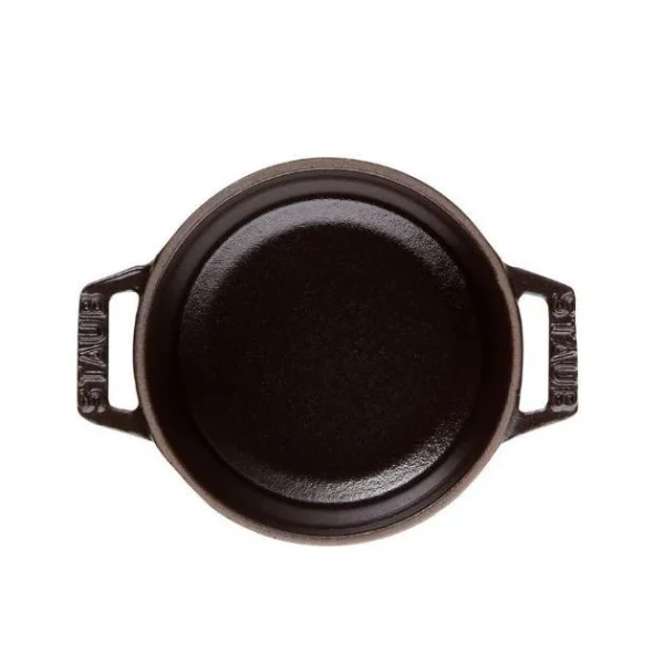 Meilleur Service STAUB Cocotte Fonte Ronde 28 Cm Noir Mat 6,7 L 3