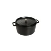 Meilleur Service STAUB Cocotte Fonte Ronde 28 Cm Noir Mat 6,7 L 10