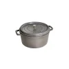 STAUB Cocotte Fonte Ronde 30 Cm Gris Graphite 8,35 L vente pas cher en ligne 22