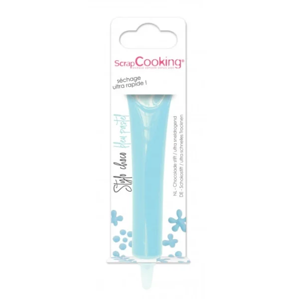 Stylo Chocolat Bleu Ciel 25 G ScrapCooking luxe soldes 1