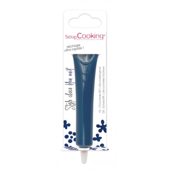 Stylo Chocolat Bleu Nuit 25 G ScrapCooking Boutique 1