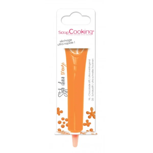 en ligne Stylo Chocolat Orange 25 G ScrapCooking 1