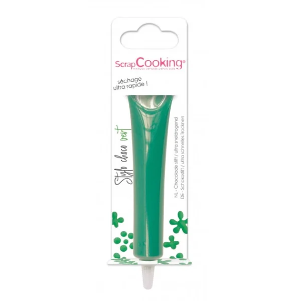 en promotion Stylo Chocolat Vert 25 G ScrapCooking 1