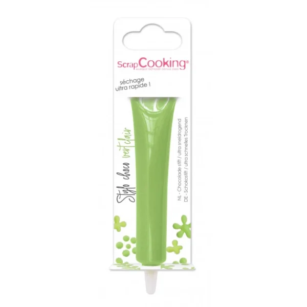 Stylo Chocolat Vert Pomme 25 G ScrapCooking luxe soldes 1