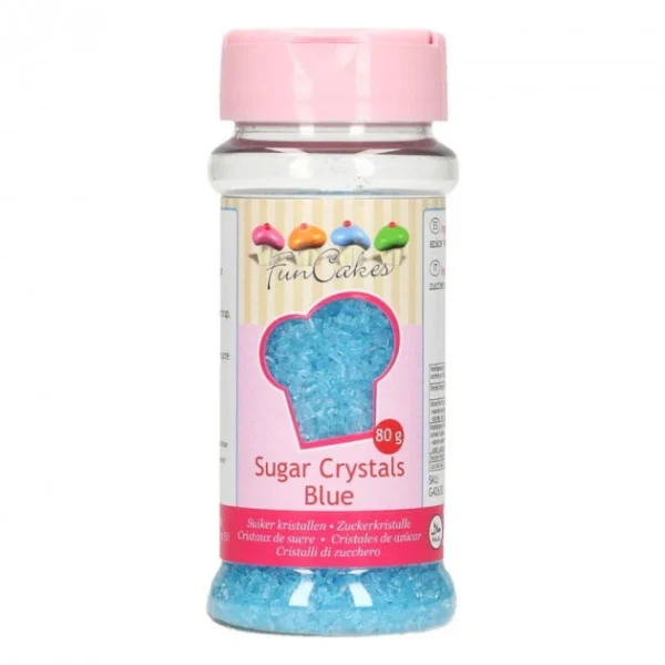 vente en ligne pas cher Sucre Coloré Bleu Ciel 80g Funcakes 1