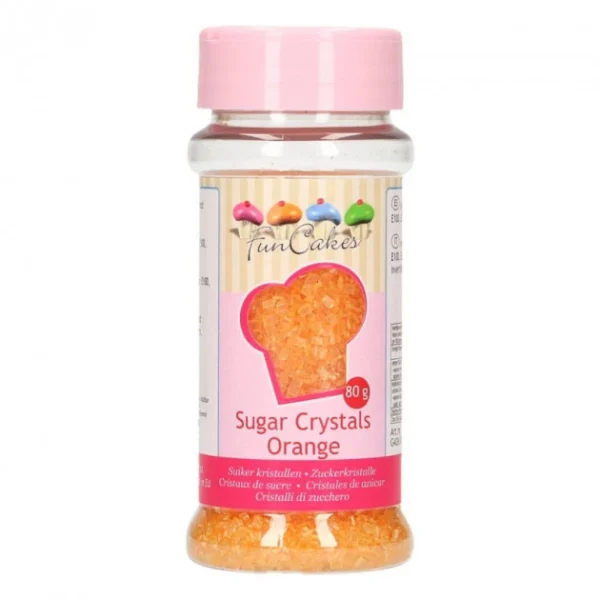 Sucre Coloré Orange 80g Funcakes site soldes 1