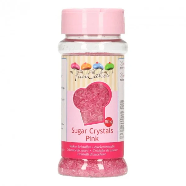 Sucre Coloré Rose 80g Funcakes outlet 1