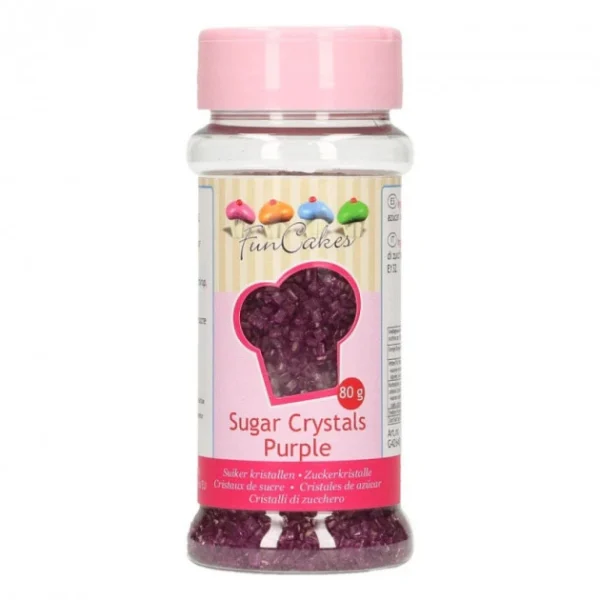 Sucre Coloré Violet 80g Funcakes excellent qulity 1