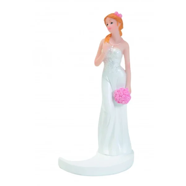 MALLARD FERRIERE Figurine Mariage Mariée Blonde 15 Cm Réductions 1