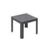 achat pas cher Table Basse En Résine 40 X 40 Cm Anthracite Miami Grosfillex 5