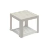 mode tendance Table Basse En Résine 40 X 40 Cm Blanche Miami Grosfillex 5