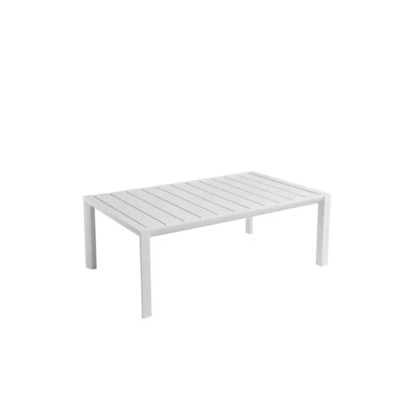 Table Basse Rectangulaire 100 X 60 Cm Blanc Glacier Sunset Grosfillex REMISE allant 1