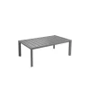 site officiel Table Basse Rectangulaire 100 X 60 Cm Gris Platinium Sunset Grosfillex 5