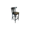 Tabouret En Bois Wengé Bistrot Ezax meilleur service 7