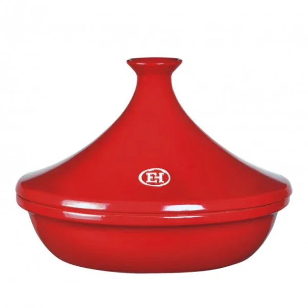 guranteed de qualité Plat à Tajine En Céramique 32 Cm Grand Cru (rouge) Emile Henry 1