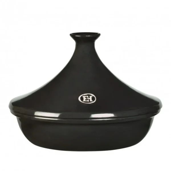 qualité supérieure Plat à Tajine En Céramique Fusain (Noir) Emile Henry 32 Cm 1