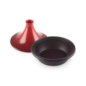 magasins pas chers Plat à Tajine En Fonte 31 Cm Cerise Le Creuset 11