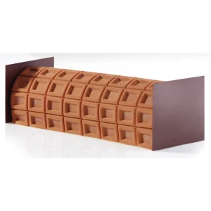 Meilleur Service Tapis Décor Bûche Chocolat Silicone Pavoni 6