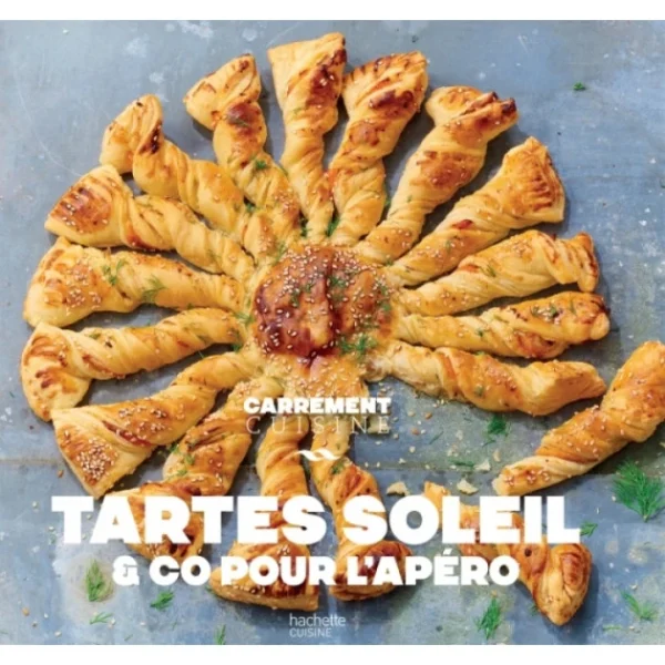 HACHETTE CUISINE Livre De Cuisine Tartes Soleil & Co Pour L’Apéro, Chez Hachette REMISE allant 1