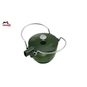 prix pas cher Théière Fonte 1.15 L Basilic Staub 8