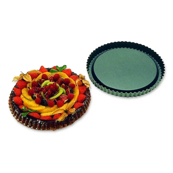 des prix incroyables Tourtière Spéciale Fruits Frais 20 Cm X H 2,5 Cm Matfer 1