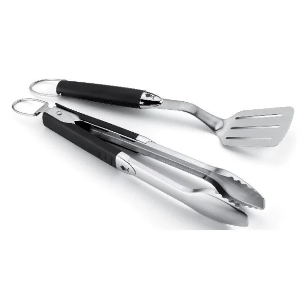 Ustensiles Barbecue Weber Spatule Et Pince Barbecue Acheter 1