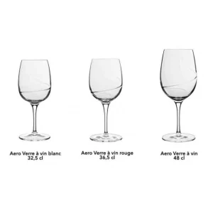 Verre à Vin Blanc 32.5 Cl (x6) Luigi Bormioli AERO boutique en ligne 9