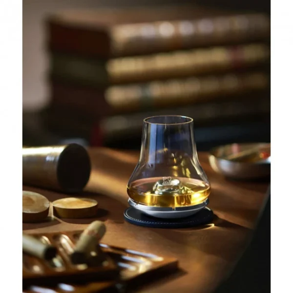 Verre à Whisky N°5 38 Cl + Socle Rafraîchisseur Les Impitoyables Peugeot boutique 4