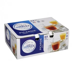 le grand escompte Verres Picardie 25 Cl (x6) Duralex 9