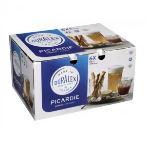 magasin pour Verres Picardie 50 Cl (x6) Duralex 9