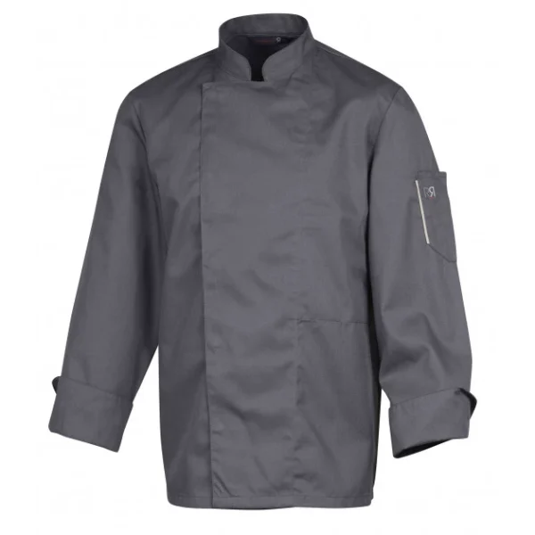 Veste De Cuisine Mixte Anthracite NERO T.4 Robur à prix très bas 1