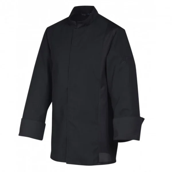 Paris Veste De Cuisine Mixte Noire SIAKA T.0 Robur 1