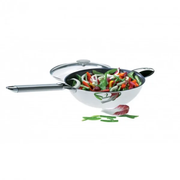 Nouvelle tendance Wok Casteline Ø 20 Cm Manche Amovible Anti-Adhésif Inox Cristel 5