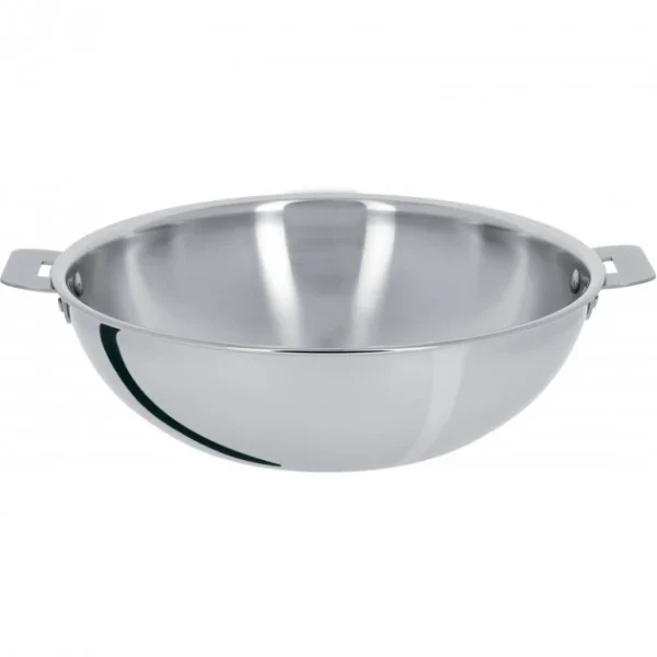 Wok Casteline Ø 28 Cm Manche Amovible Inox Cristel qualité d’originales 1