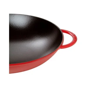 Wok En Fonte 37 Cm Rouge Staub magasin en ligne france 9